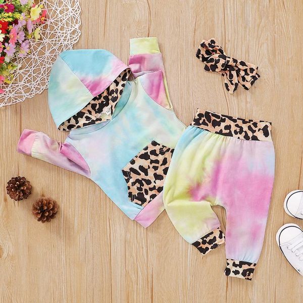 clothing sets baby & children's 3pcs autumn outfit tie-dye hooded pullover leopard print loose trousers bow headband for toddler girl, White
clothing sets baby & children's 3pcs autumn outfit tie-dye hooded pullover leopard print loose trousers bow headband for toddler girl, White