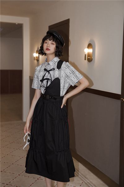 2021 new shirred one shoulder women black long midi tunic summer suspender a line designer fashion 6sol, Black;gray
2021 new shirred one shoulder women black long midi tunic summer suspender a line designer fashion 6sol, Black;gray