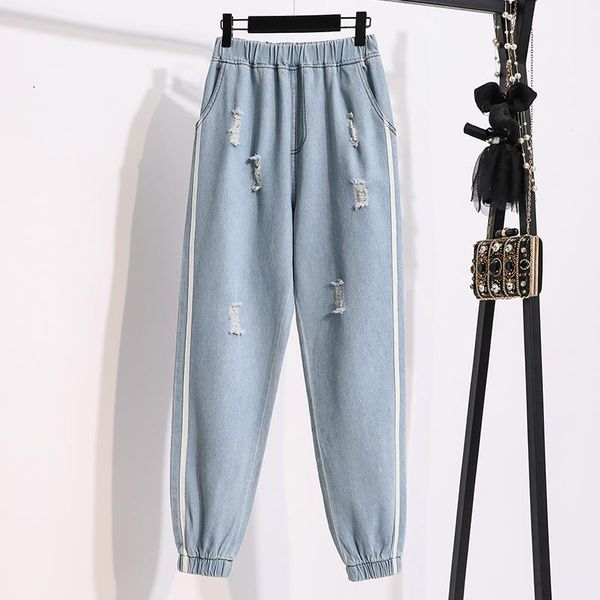 women's jeans fashion spring autumn korean style women high waist ladies harem pants casual denim, Blue
women's jeans fashion spring autumn korean style women high waist ladies harem pants casual denim, Blue