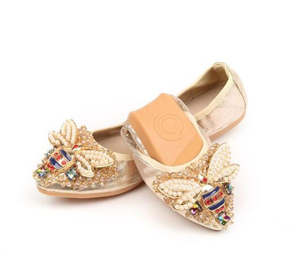 sale designer crystal woman flat shoes elegant comfortable lady fashion rhinestone women soft bees shoes plus size, Black
sale designer crystal woman flat shoes elegant comfortable lady fashion rhinestone women soft bees shoes plus size, Black