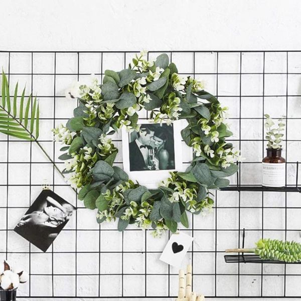 decorative flowers & wreaths artificial eucalyptus leaves plant wreath party wedding hanging decor garland
decorative flowers & wreaths artificial eucalyptus leaves plant wreath party wedding hanging decor garland