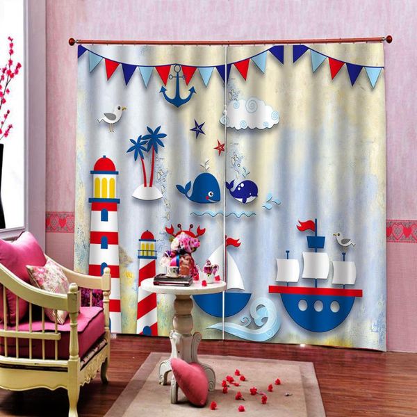 curtain & drapes custom any size blackout curtains for bedroom beach scenery cartoon fish dolphin children's room decoration
curtain & drapes custom any size blackout curtains for bedroom beach scenery cartoon fish dolphin children's room decoration