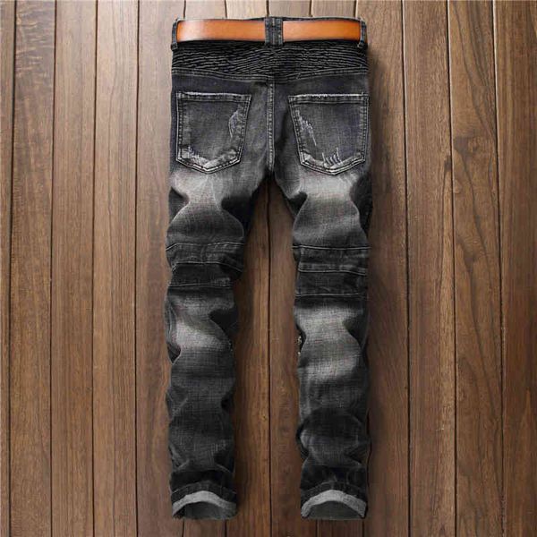 brand fashion original design men's jeans slim fit rivet letter biker hi-street balman style cowboy trousers 550-4#, Blue
brand fashion original design men's jeans slim fit rivet letter biker hi-street balman style cowboy trousers 550-4#, Blue