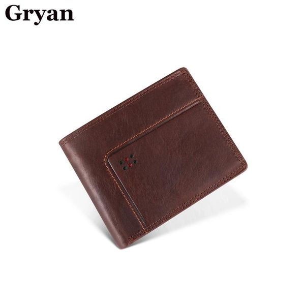 wallets wallet for men cow genuine leather male est fashion short style cowhide purse solid retro men's, Red;black
wallets wallet for men cow genuine leather male est fashion short style cowhide purse solid retro men's, Red;black