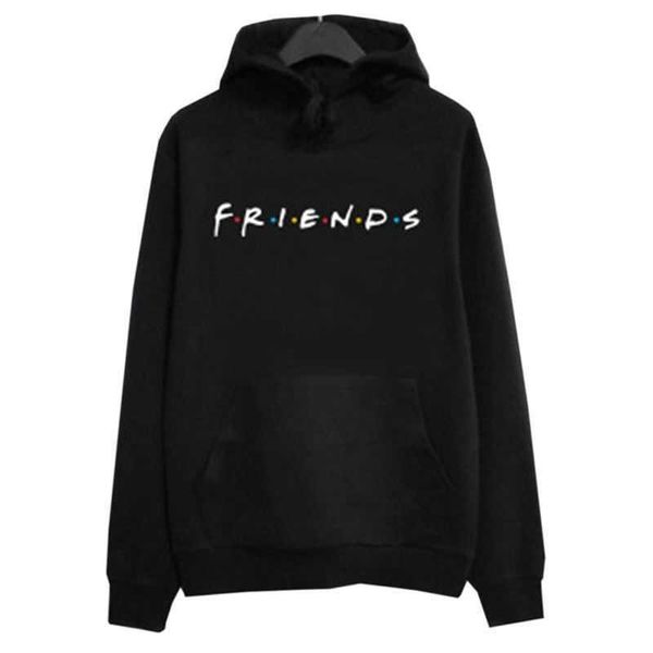 hoodiesselling loose print friend long sleeve hooded women's sweater, Black
hoodiesselling loose print friend long sleeve hooded women's sweater, Black