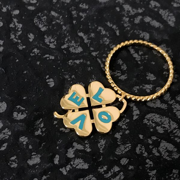 s925 silver love clover double sided rings lucky grass personality fashion fresh design summer essential index finger ring luxury jewelry mo, Golden;silver
s925 silver love clover double sided rings lucky grass personality fashion fresh design summer essential index finger ring luxury jewelry mo, Golden;silver