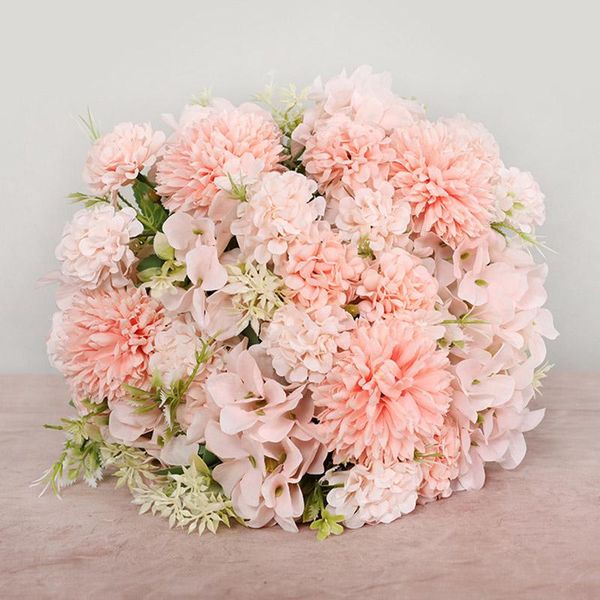decorative flowers & wreaths mixed pink silk hydrangea fake flower bridal bouquet peony rose white diy christmas wedding home decoration
decorative flowers & wreaths mixed pink silk hydrangea fake flower bridal bouquet peony rose white diy christmas wedding home decoration