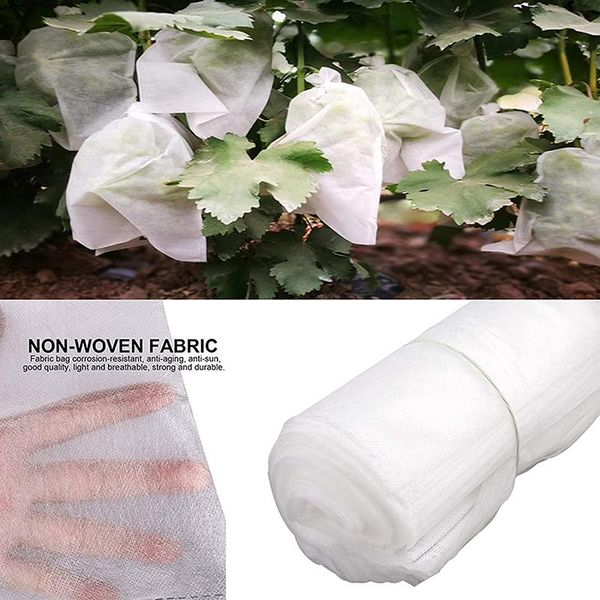 planters & pots 100pcs fruit protection bags reusable netting bag mosquito bug insect non-woven net barrier pouch for protecting plant flowe
planters & pots 100pcs fruit protection bags reusable netting bag mosquito bug insect non-woven net barrier pouch for protecting plant flowe