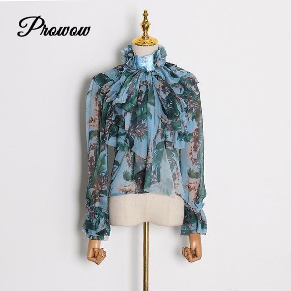 women's blouses & shirts runway designer 2021 stand-up collar bow leopard print blouse ruffles see throgh shirt ladies elegant women t, White
women's blouses & shirts runway designer 2021 stand-up collar bow leopard print blouse ruffles see throgh shirt ladies elegant women t, White