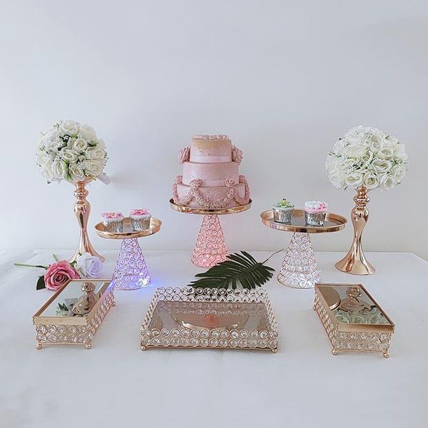 other bakeware 3pcs-8pcs crystal metal cake stand set mirror cupcake decorations dessert pedestal wedding party display tray
other bakeware 3pcs-8pcs crystal metal cake stand set mirror cupcake decorations dessert pedestal wedding party display tray