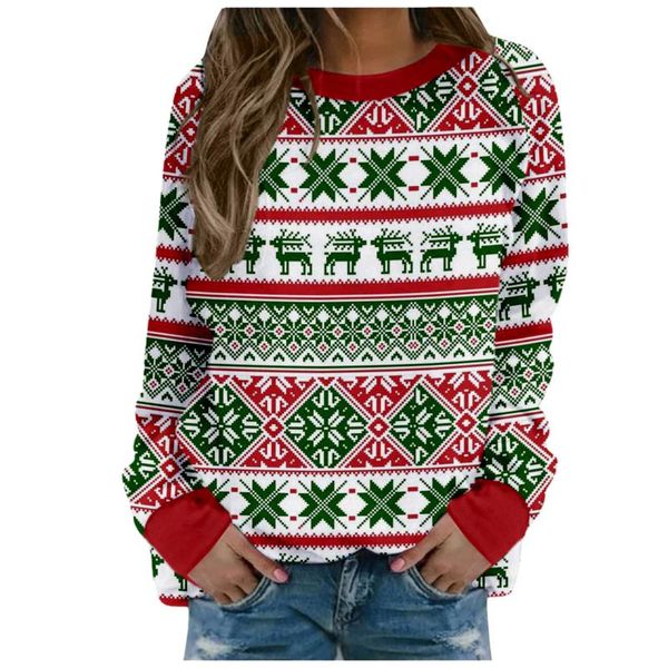 women's hoodies & sweatshirts womens sweatshirt long sleeve christmas soft cotton round neck geometric pattern loose casual woman, Black
women's hoodies & sweatshirts womens sweatshirt long sleeve christmas soft cotton round neck geometric pattern loose casual woman, Black