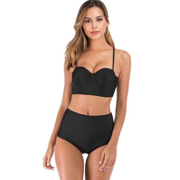 push up bikini 2021 women swimwear gathering bra swimsuit halter maillot biquini bathing suits big size s-2xl ing
push up bikini 2021 women swimwear gathering bra swimsuit halter maillot biquini bathing suits big size s-2xl ing