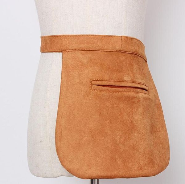 belts women's runway fashion pocket faux suede leather cummerbunds female dress corsets waistband decoration wide belt r1985, Black;brown
belts women's runway fashion pocket faux suede leather cummerbunds female dress corsets waistband decoration wide belt r1985, Black;brown