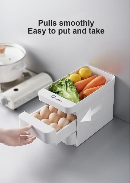 storage bottles & jars 3 layers kitchen stackable egg drawer fridge organizer box pull open accessories plastic
storage bottles & jars 3 layers kitchen stackable egg drawer fridge organizer box pull open accessories plastic