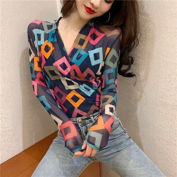 women spring autumn style lace blouses shirts lady casual long sleeve v-neck plaid printed lace blusas df3139, White
women spring autumn style lace blouses shirts lady casual long sleeve v-neck plaid printed lace blusas df3139, White