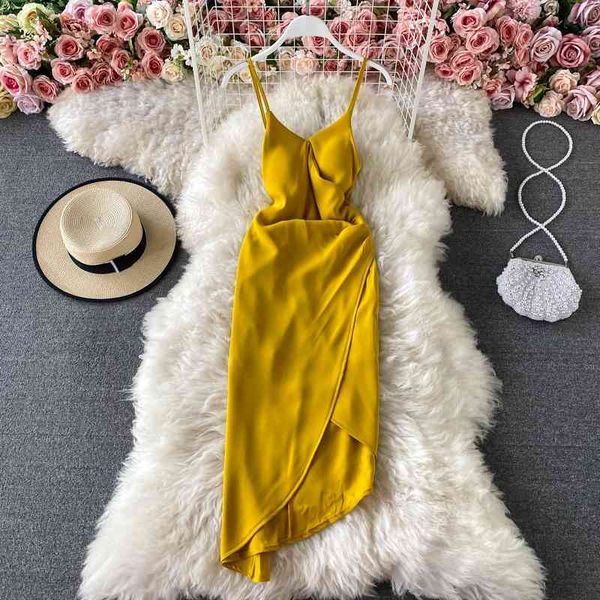 casual dresses elegant evening dress summer temperament ladies with chest pad v-neck irregular suspender party 9ur2, Black;gray
casual dresses elegant evening dress summer temperament ladies with chest pad v-neck irregular suspender party 9ur2, Black;gray