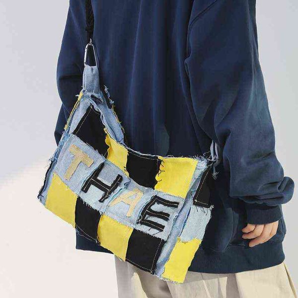 shopping bags fashion patchwork hobo women crossbody designer rope strap shoulder female plaid canvas square shopper purses handbags 220301
shopping bags fashion patchwork hobo women crossbody designer rope strap shoulder female plaid canvas square shopper purses handbags 220301