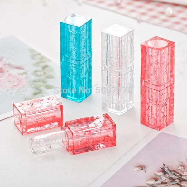 storage bottles & jars 10/30/50pcs 12.1mm transparent square empty lipstick tubes diy refillable lip gloss containers cosmetic tool wholesal
storage bottles & jars 10/30/50pcs 12.1mm transparent square empty lipstick tubes diy refillable lip gloss containers cosmetic tool wholesal