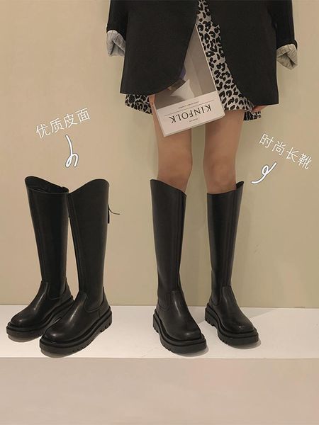 boots long knee-high knight women 2021 winter pu leather after zipper motorcycle casual platform boot shoes woman botas, Black
boots long knee-high knight women 2021 winter pu leather after zipper motorcycle casual platform boot shoes woman botas, Black