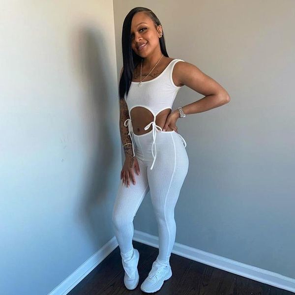 women's tracksuits women hollow out jumpsuit tracksuit set summer bandage lace up sportwear two piece outfits crop + pants ropa de muje, Gray
women's tracksuits women hollow out jumpsuit tracksuit set summer bandage lace up sportwear two piece outfits crop + pants ropa de muje, Gray