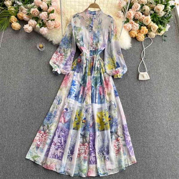 summer vacation dress stand collar puff sleeve single-breasted color block floral print plus size women's long beach 210525, Black;gray
summer vacation dress stand collar puff sleeve single-breasted color block floral print plus size women's long beach 210525, Black;gray