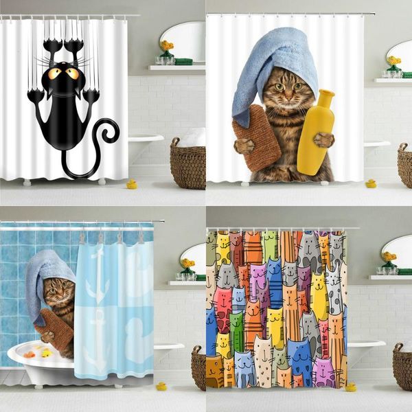 shower curtains funny bathroom curtain with hooks decor waterproof cat dog 3d bath 180*180cm creative personality
shower curtains funny bathroom curtain with hooks decor waterproof cat dog 3d bath 180*180cm creative personality