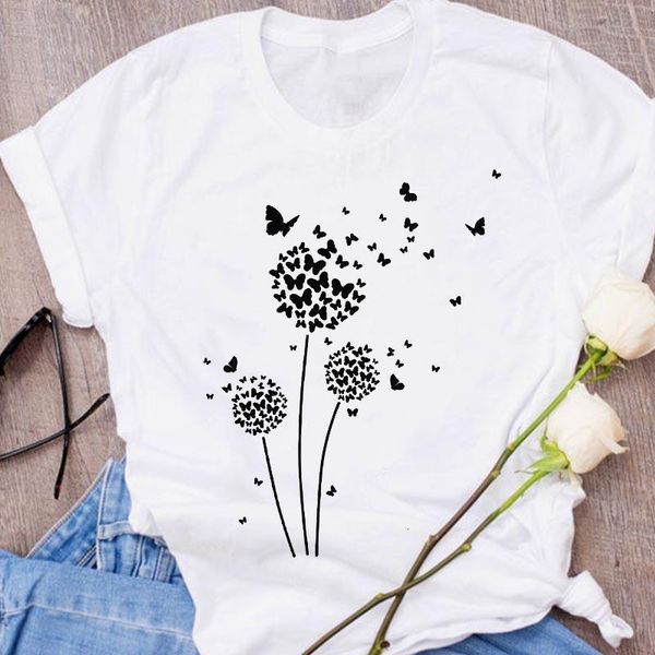 women graphic dandelion plant printing short sleeve ladies print clothing clothes lady tees female t shirt womens t-shirt, White
women graphic dandelion plant printing short sleeve ladies print clothing clothes lady tees female t shirt womens t-shirt, White