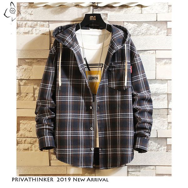new 2021 privathinker mens streetwear hooded long sleeve shirts male autum causal pocket plaid coat plus size cotton shirt 296h, White;black
new 2021 privathinker mens streetwear hooded long sleeve shirts male autum causal pocket plaid coat plus size cotton shirt 296h, White;black