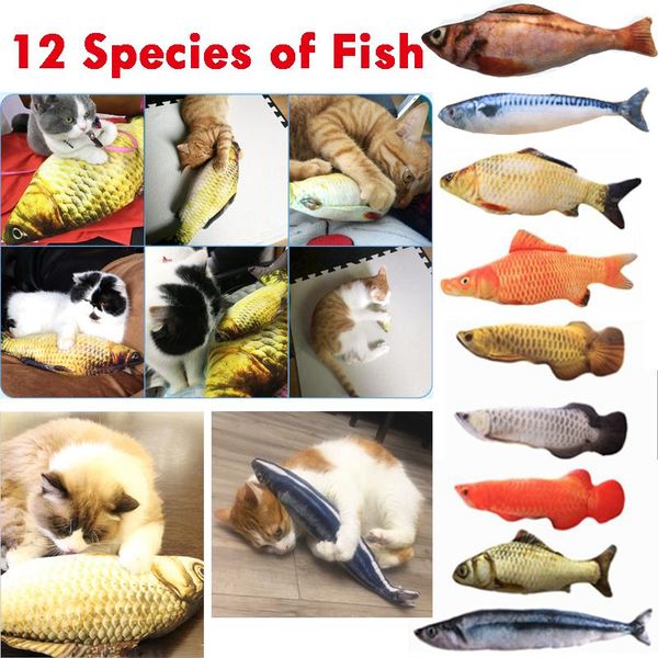 cat toys 3d artificial fish plush catnip pet dog chew scratch pillow sleeping cushion gadget 12 style
cat toys 3d artificial fish plush catnip pet dog chew scratch pillow sleeping cushion gadget 12 style