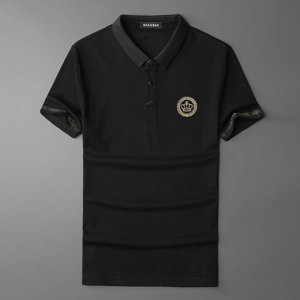 eu/us great men's shirt cotton crown pattern embroidery polo men short sleeve quantity e0228 ubxf, White;black
eu/us great men's shirt cotton crown pattern embroidery polo men short sleeve quantity e0228 ubxf, White;black