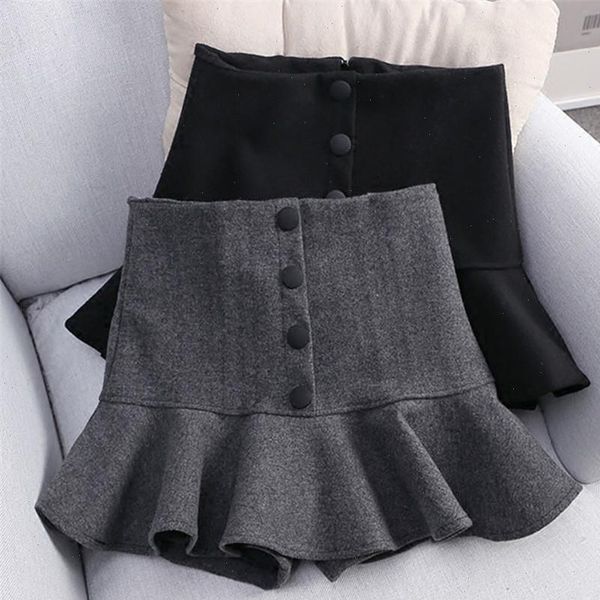 autumn winter fashion high waist women skirts ruffles shorts girl woolen plaid kawaii harajuku mini pd201, Black
autumn winter fashion high waist women skirts ruffles shorts girl woolen plaid kawaii harajuku mini pd201, Black