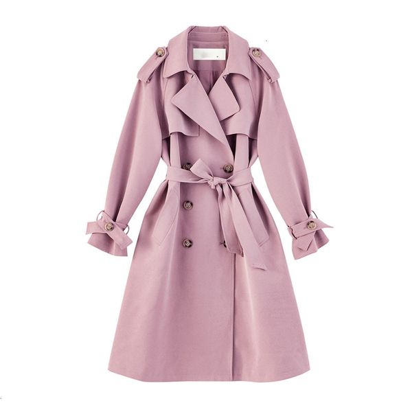 2021 new british style trench coat for women spring autumn long femme double-breasted outerwear slim belted windbreaker v6u3, Tan;black
2021 new british style trench coat for women spring autumn long femme double-breasted outerwear slim belted windbreaker v6u3, Tan;black