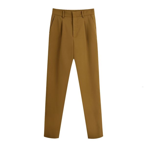 2021 new stylish high waist darted straight pants women's zipper fly side pockets female trousers solid long pantalones mujer z1uz, Black;white
2021 new stylish high waist darted straight pants women's zipper fly side pockets female trousers solid long pantalones mujer z1uz, Black;white