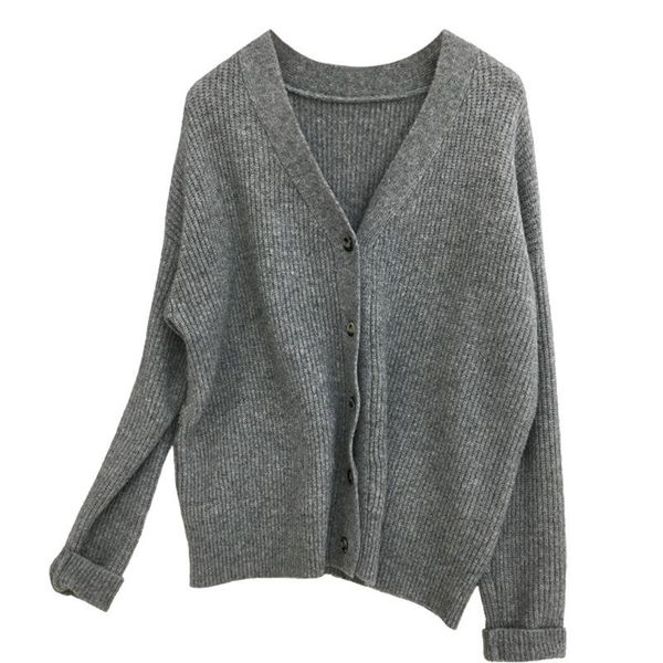 women's knits & tees shuchan women cardigan autumn winter v-neck england style single breasted loose knitted sweater cute korean, White
women's knits & tees shuchan women cardigan autumn winter v-neck england style single breasted loose knitted sweater cute korean, White