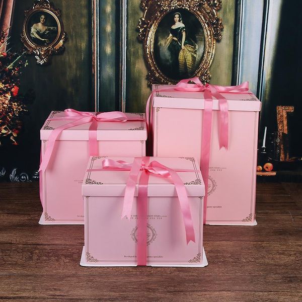 gift wrap cake container packaging box diy handmade birthday round with lid wedding party holiday pastry package supplies
gift wrap cake container packaging box diy handmade birthday round with lid wedding party holiday pastry package supplies