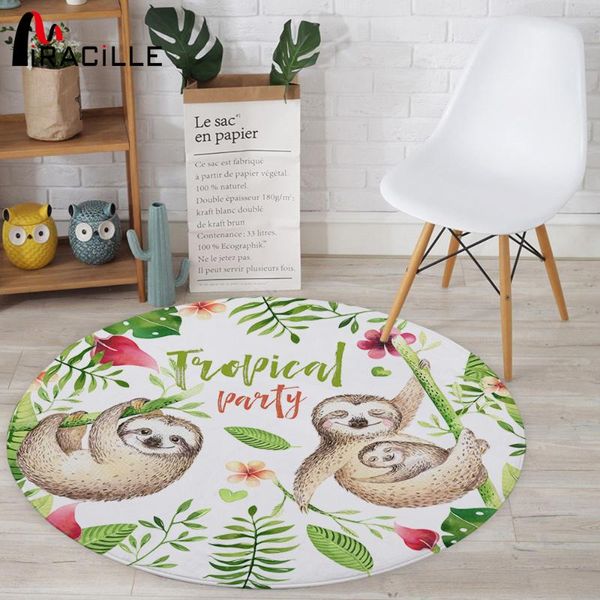 carpets miracille sloth animal print door mat multi-size children play round floor sofa bed anti-dirty absorbent decorative carpet
carpets miracille sloth animal print door mat multi-size children play round floor sofa bed anti-dirty absorbent decorative carpet