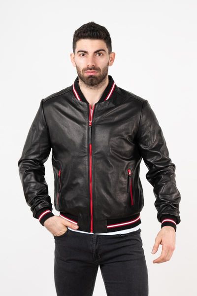 mens genuine leather jacket quality sport flight clothes a2 red moto biker natural sheepskin bomber coats outerwear 2021spring, Black
mens genuine leather jacket quality sport flight clothes a2 red moto biker natural sheepskin bomber coats outerwear 2021spring, Black
