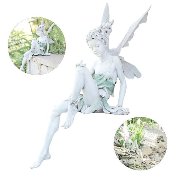 garden decorations fairy figurine pond lawn statue sitting faery lifelike 7'' porch sill
garden decorations fairy figurine pond lawn statue sitting faery lifelike 7'' porch sill