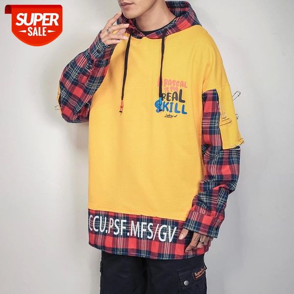 new arrival color patchwork letter printed fashionable teens clothing men's pullover hoodies autumn casual hooded sweatshirt #ii9p, Black
new arrival color patchwork letter printed fashionable teens clothing men's pullover hoodies autumn casual hooded sweatshirt #ii9p, Black
