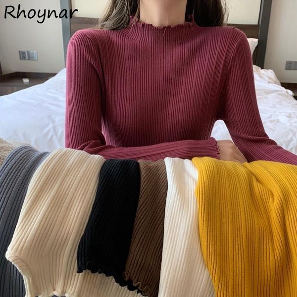 women's sweaters pullovers women inside long sleeve female solid elegant tender vintage autumn winter cozy feminino preppy ulzzang ins, White;black
women's sweaters pullovers women inside long sleeve female solid elegant tender vintage autumn winter cozy feminino preppy ulzzang ins, White;black