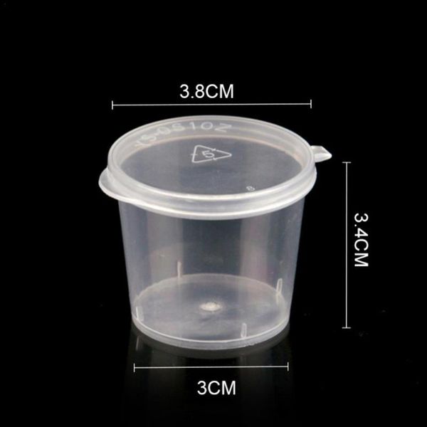 100 sauce containers 27ml plastic disposable sauce boxes cups lid with storage containers y7c8
100 sauce containers 27ml plastic disposable sauce boxes cups lid with storage containers y7c8
