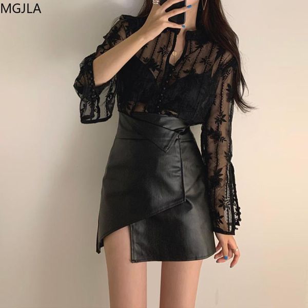 black irregular small leather skirt 2021 autumn and winter new high waist slim skirt pu leather tight one-step
black irregular small leather skirt 2021 autumn and winter new high waist slim skirt pu leather tight one-step