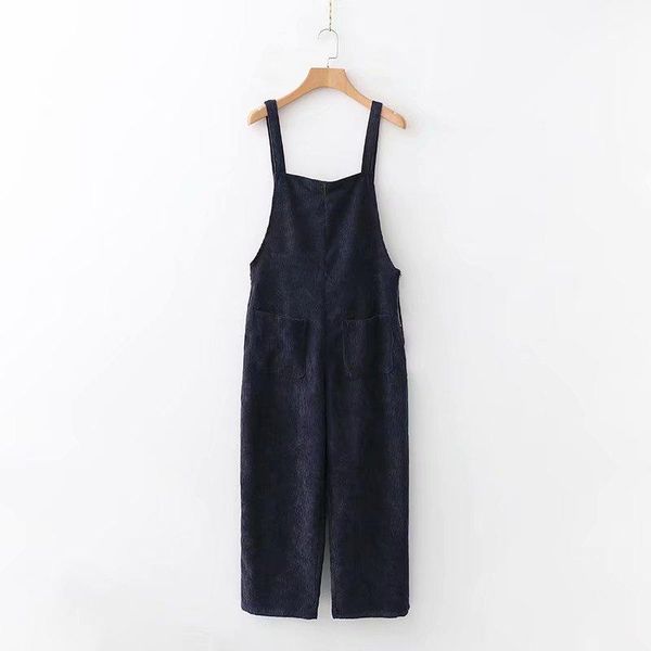 women's jumpsuits & rompers asds women corduroy sleeveless pockets side zipper solid vintage female casual ankle length pants wwt55368, Black;white
women's jumpsuits & rompers asds women corduroy sleeveless pockets side zipper solid vintage female casual ankle length pants wwt55368, Black;white