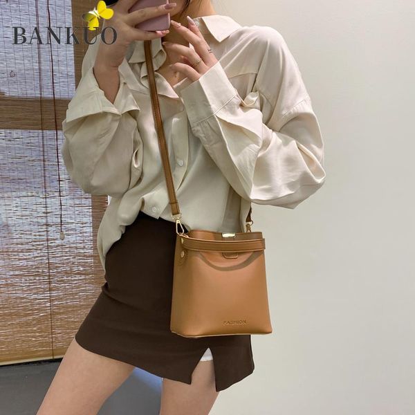 bankuo new ladies bucket bag pu open large capacity shoulder bag casual all-match crossbody fashion solid color handbag c245
bankuo new ladies bucket bag pu open large capacity shoulder bag casual all-match crossbody fashion solid color handbag c245