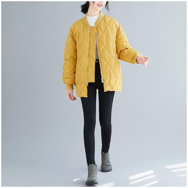 women's jackets obrix loose female casual style jacket o-neck full sleeve streetwear zip up for women, Black;brown
women's jackets obrix loose female casual style jacket o-neck full sleeve streetwear zip up for women, Black;brown