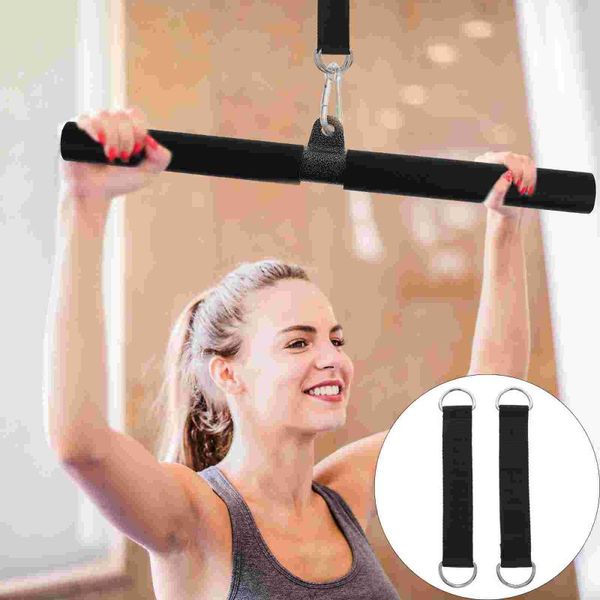 resistance bands 2pcs practical fitness pulley hanging straps durable supplies (black)
resistance bands 2pcs practical fitness pulley hanging straps durable supplies (black)