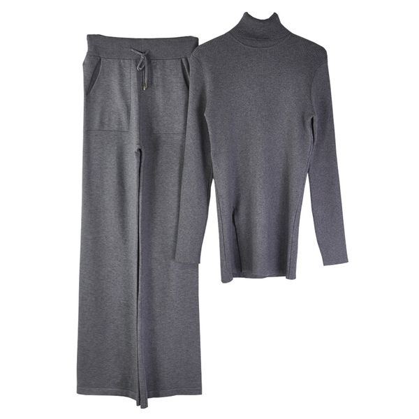 winter taovk autumn women knitting suits turtleneck pullover sweater elastic waist pant two piece set 5ceo, White
winter taovk autumn women knitting suits turtleneck pullover sweater elastic waist pant two piece set 5ceo, White