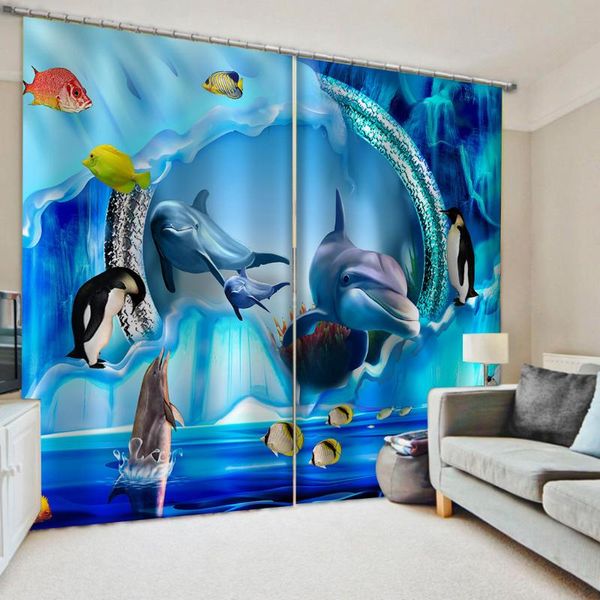 curtain & drapes po ocean dolphin curtains 3d window for living room bedroom customized size decoration
curtain & drapes po ocean dolphin curtains 3d window for living room bedroom customized size decoration