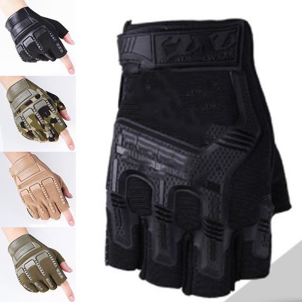 cycling gloves 2pcs outdoor tactical training silicone half-finger men's fitness climbing combat sports s7a8189, Black
cycling gloves 2pcs outdoor tactical training silicone half-finger men's fitness climbing combat sports s7a8189, Black