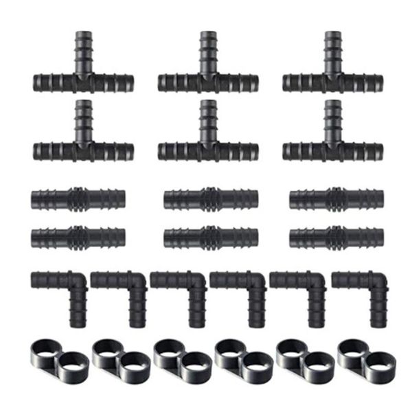 watering equipments 24/34pcs connectors plastic pipe hose irrigation connector 16 mm(0.63 inch) mixed for garden systems
watering equipments 24/34pcs connectors plastic pipe hose irrigation connector 16 mm(0.63 inch) mixed for garden systems